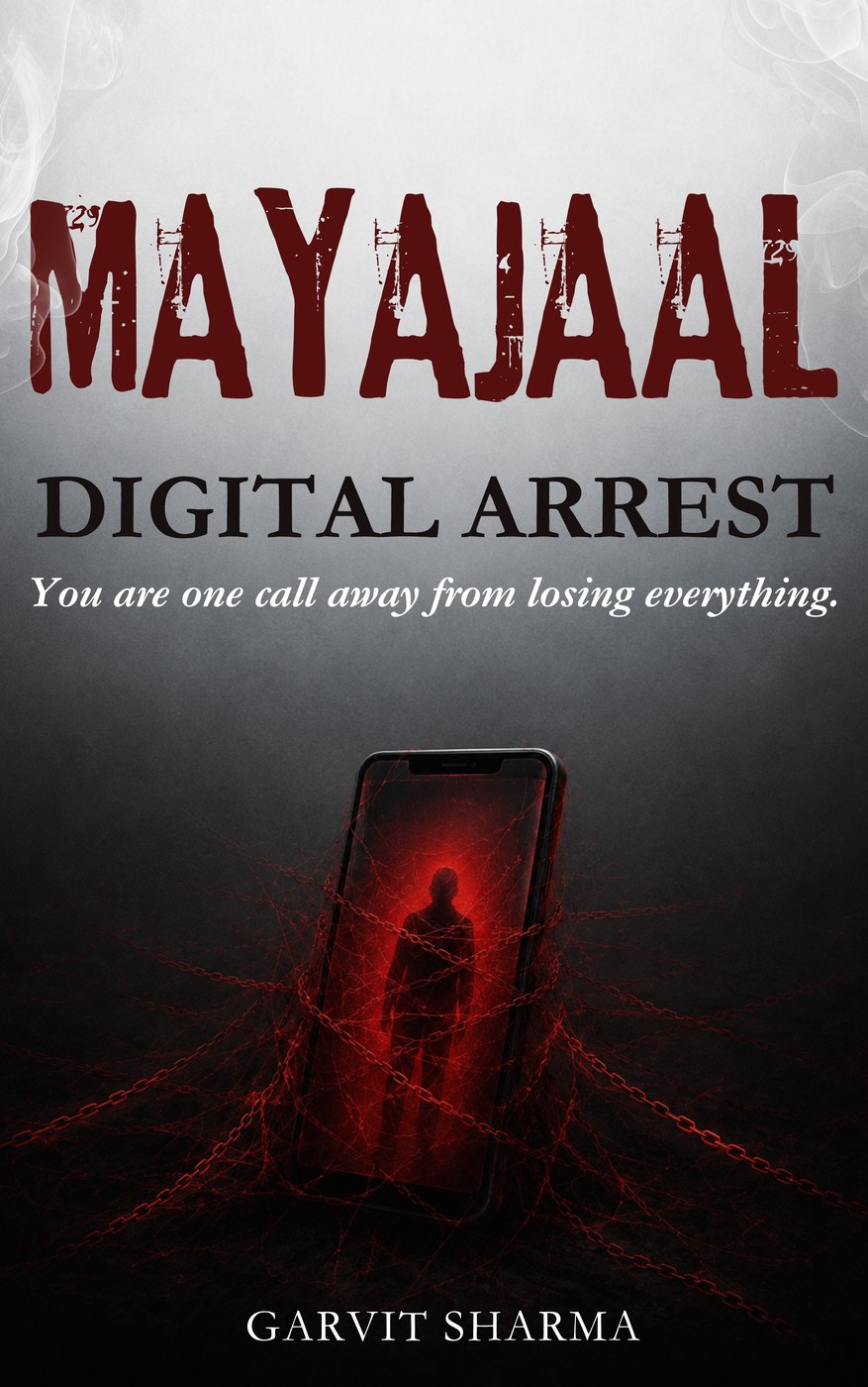 Mayajaal: Digital Arrest book cover by Garvit Sharma